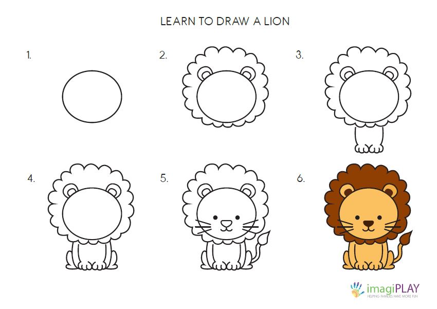 Easy Drawings For Kids Step By Step | ImagiPlay